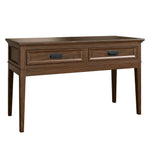 Frazier Park Brown Cherry Wood Sofa Table