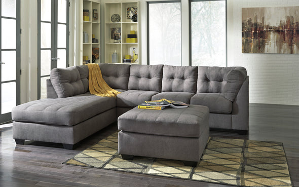 Maier Charcoal 2-Piece LAF Chaise Sectional