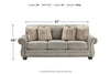 Olsberg Steel Sofa -  - Luna Furniture