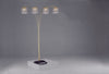 Rain Drop Arc Gold 84" Floor Lamp - Luna Furniture