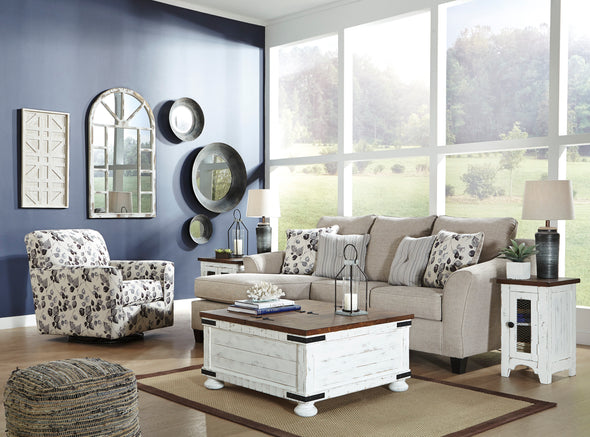 Abney Driftwood Living Room Set - Luna Furniture