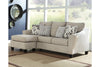 Abney Driftwood Sofa Chaise -  - Luna Furniture