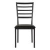 Flannery Black/Brown Side Chair, Set of 4 -  - Luna Furniture
