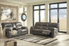 Dunwell Steel Power Reclining Sofa -  - Luna Furniture