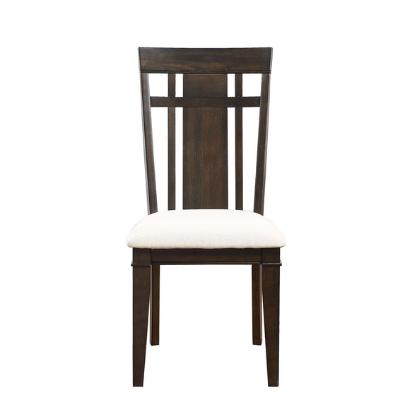 Makah Dark Brown Side Chair, Set of 2