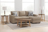 Greaves Driftwood Sofa Chaise - Ashley - Luna Furniture