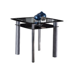 Sona Black/Silver Counter Height Table -  - Luna Furniture