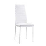 Florian White Side Chair, Set of 2 -  - Luna Furniture