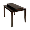 Mantello Cherry Extendable Counter Height Table -  - Luna Furniture