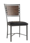 Fideo Brown/Gray Side Chair, Set of 2 -  - Luna Furniture