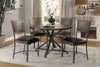 Fideo Brown/Gray Round Dining Table -  - Luna Furniture