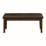 Wieland Rustic Brown Dining Bench