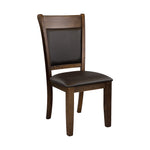 Wieland Rustic Brown Side Chair, Set of 2