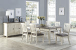 Granby Antique White Dining Set -  - Luna Furniture
