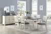Granby Antique White Dining Table -  - Luna Furniture