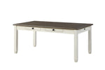 Granby Antique White Dining Table -  - Luna Furniture