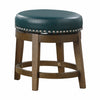5681GEN-18 Round Swivel Stool, Green, Set of 2 - Luna Furniture
