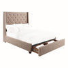 Fairborn Brown Full Upholstered Storage Platform Bed