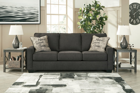 Lucina Charcoal Sofa - Ashley - Luna Furniture