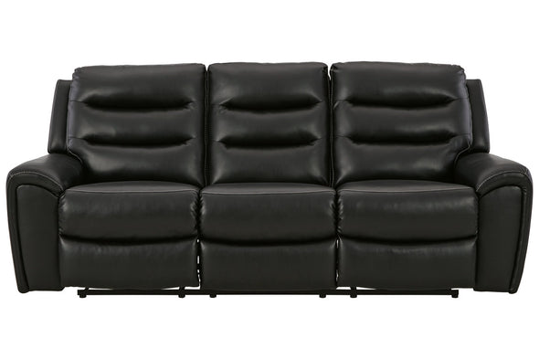 Warlin Black Power Reclining Sofa -  - Luna Furniture