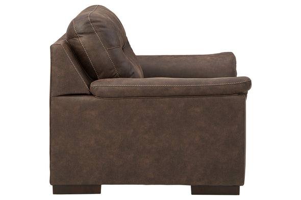 Maderla Walnut Chair - Ashley - Luna Furniture