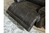 Grearview Charcoal Power Reclining Loveseat with Console -  - Luna Furniture