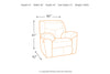 Follett Coffee Recliner -  - Luna Furniture