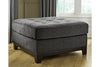 Reidshire Steel Oversized Accent Ottoman - Ashley - Luna Furniture