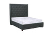 Fairborn Gray Queen Upholstered Platform Bed