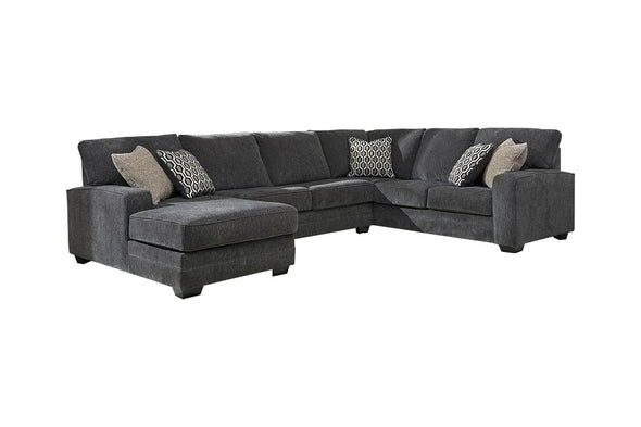 Tracling Slate 3-Piece LAF Sectional
