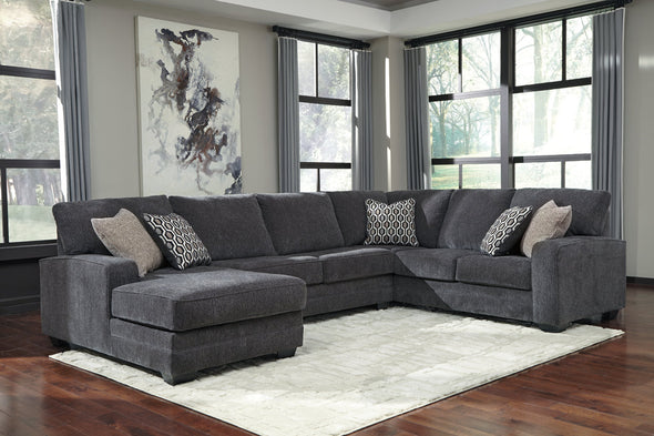Tracling Slate 3-Piece LAF Sectional