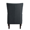 Avina Gray Accent Chair with Kidney Pillow - Luna Furniture
