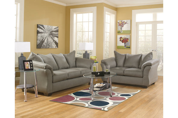 Darcy Cobblestone Sofa -  - Luna Furniture