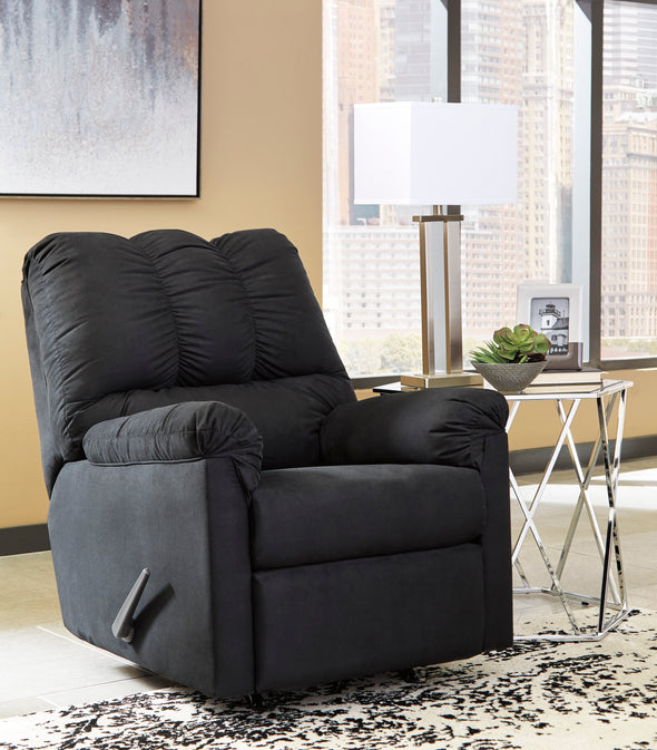 Darcy Black Living Room Set - Luna Furniture