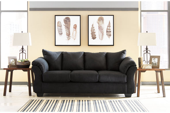 Darcy Black Sofa -  - Luna Furniture