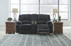 Draycoll Slate Reclining Living Room Set - Luna Furniture
