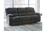 Draycoll Slate Power Reclining Sofa -  - Luna Furniture