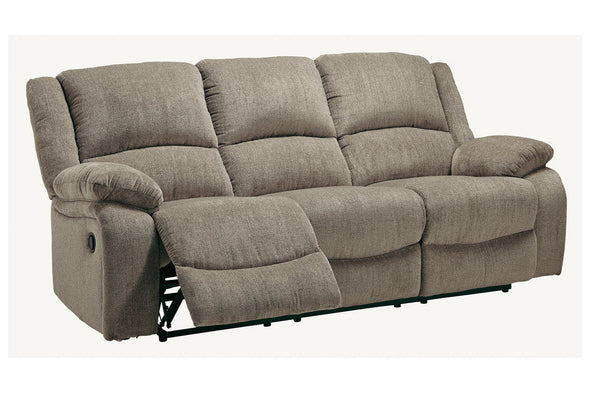 Draycoll Pewter Reclining Sofa -  - Luna Furniture