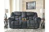 Capehorn Granite Reclining Loveseat with Console -  - Luna Furniture