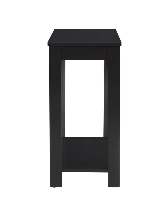 Pierce Black Side Table -  - Luna Furniture