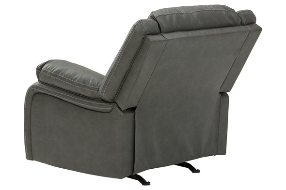 Calderwell Gray Recliner -  - Luna Furniture