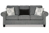 Agleno Charcoal Sofa - Ashley - Luna Furniture