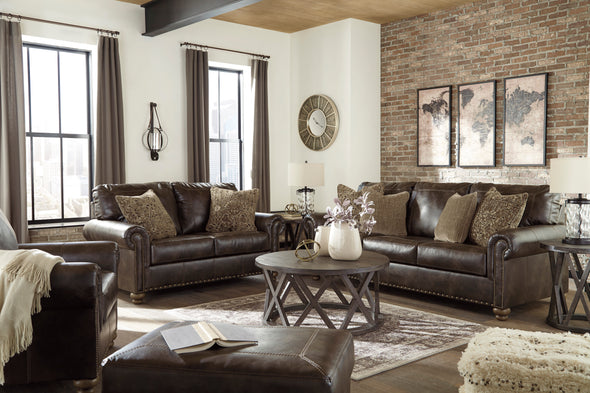 Nicorvo Coffee Living Room Set - Luna Furniture