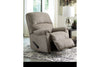Ballinasloe Platinum Recliner -  - Luna Furniture
