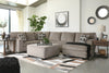 Ballinasloe Platinum Oversized Ottoman -  - Luna Furniture