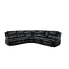 8230BLK*SC (3)3-Piece Sectional with Right Console - Luna Furniture