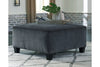 Abinger Smoke Oversized Accent Ottoman -  - Luna Furniture