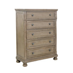 Bethel Wire Brushed Gray Chest - Luna Furniture