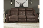 Jesolo Coffee Reclining Sofa -  - Luna Furniture