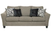 Barnesley Platinum Sofa - Ashley - Luna Furniture